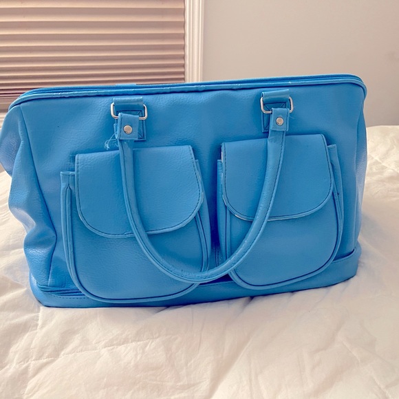 Blue Weekender Tote - Picture 2 of 3